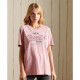Superdry Γυναικεία κοντομάνικη μπλούζα Vintage Logo Boho Sparkle T-Shirt